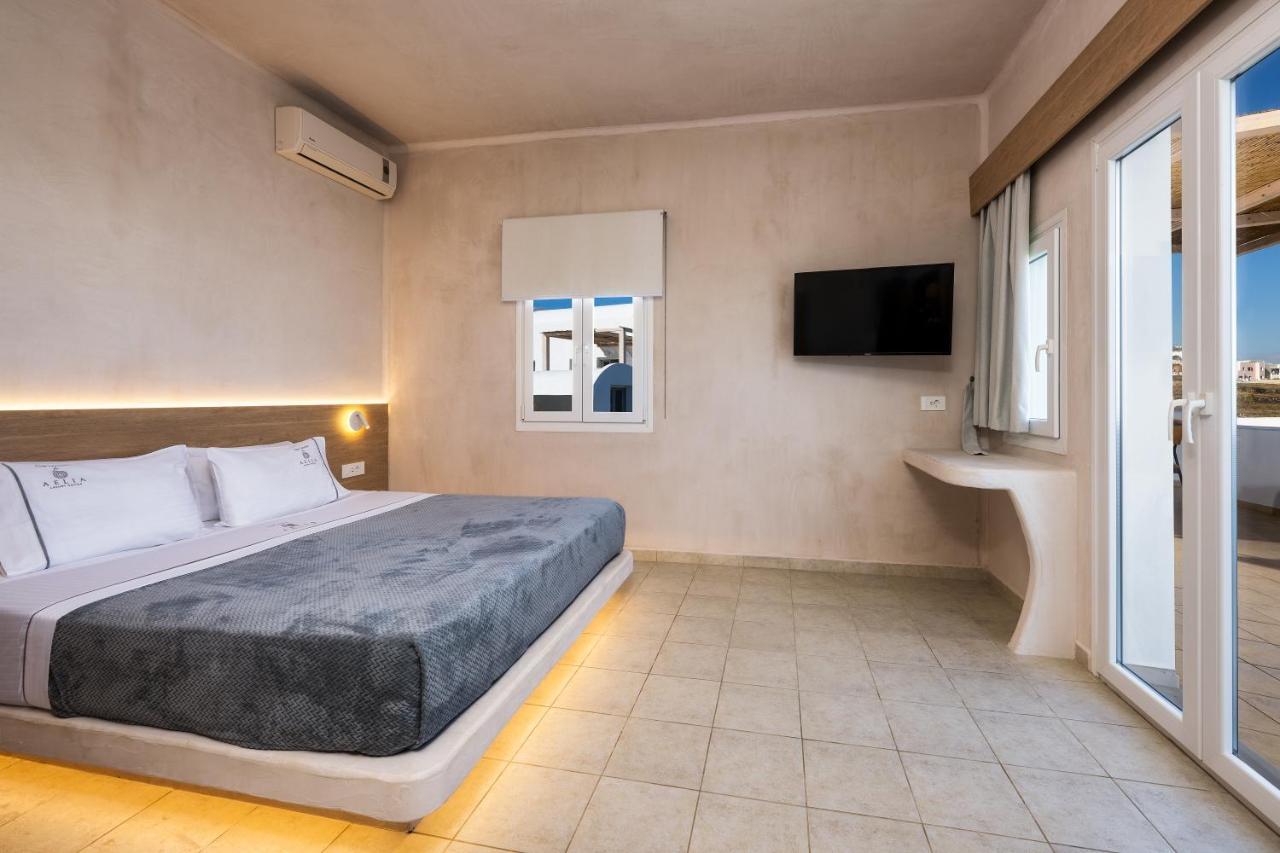 Aelia Luxury Suites Karterados  Luaran gambar Deluxe room
